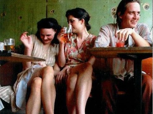 Brooke Stubbings, Erin Malin abd Erin King in "The Blood of a Coward"
