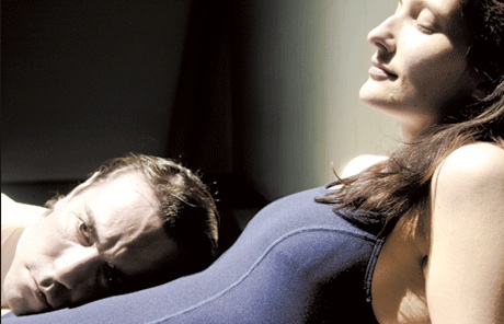 James Murray and Laura Nordin in "Stranger"