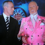 "Actually I'm wearing pink for all the pinkos out there that ride bicycles and everything. I thought I'd get it in. What'd ya expect, Ron MacLean, here? To come here?" Don Cherry Dec 7/2010